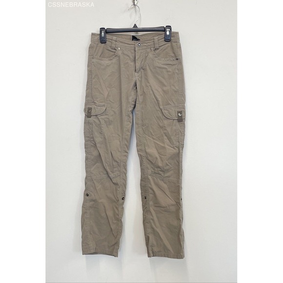 Kuhl Roll‎ Up Hiking Pants Vintage Patina Dye Women's Size 2 Regular - Picture 1 of 9